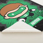 Chibi Green Lantern vliegt door de ruimte Sherpa Deken (3/4)