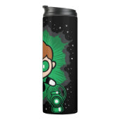 Chibi Green Lantern vliegt door de ruimte Thermosbeker (Geroteerd rechts)