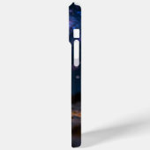 chibi grim reaper sitting on a crescent moon Case-Mate iPhone case (Achterkant / Links)