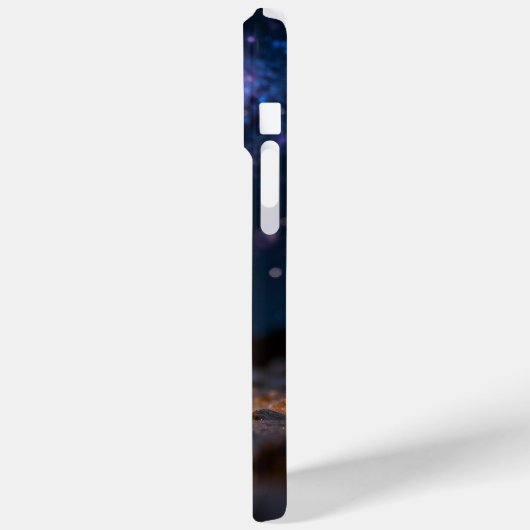 chibi grim reaper sitting on a crescent moon Case-Mate iPhone case (Achterkant / Links)