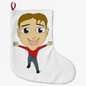 chibi grote kerstsok (Voorkant)