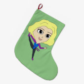 chibi grote kerstsok (Voorkant (Hangend))