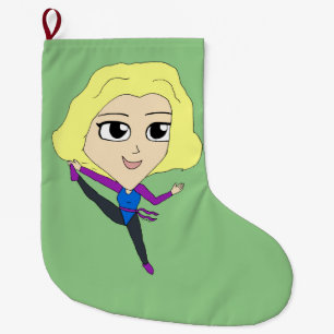 chibi grote kerstsok