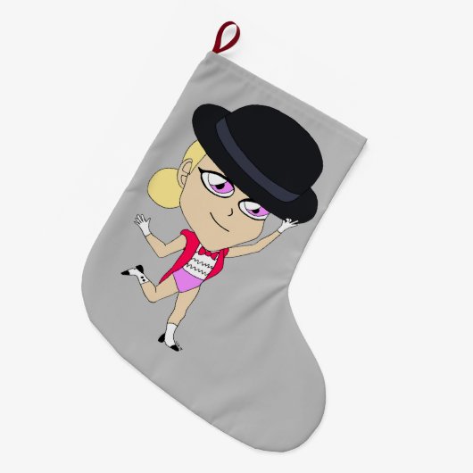 chibi grote kerstsok (Voorkant (Hangend))