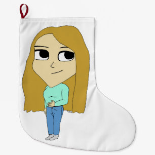 chibi grote kerstsok