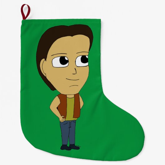 chibi grote kerstsok (Voorkant)