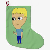 chibi grote kerstsok (Voorkant)