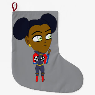 chibi grote kerstsok