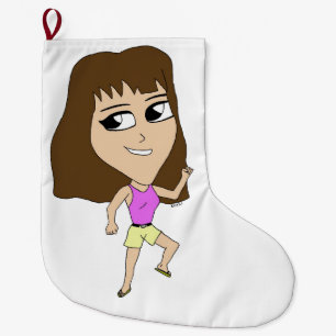 chibi grote kerstsok