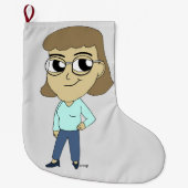 chibi grote kerstsok (Voorkant)