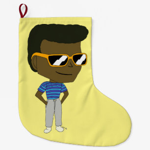 chibi grote kerstsok
