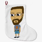 chibi grote kerstsok (Voorkant)