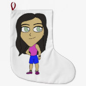 chibi grote kerstsok (Voorkant)