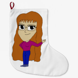 chibi grote kerstsok
