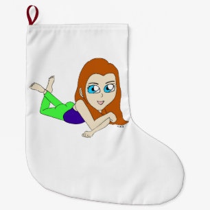 chibi grote kerstsok