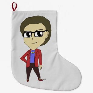 chibi grote kerstsok