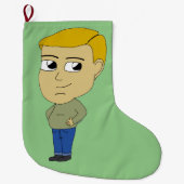 chibi grote kerstsok (Voorkant)