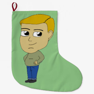 chibi grote kerstsok