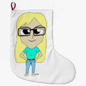 chibi grote kerstsok (Voorkant)