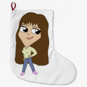 chibi grote kerstsok (Voorkant)