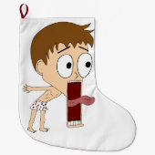 chibi grote kerstsok (Voorkant)