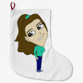 chibi grote kerstsok (Voorkant)