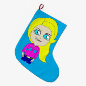 chibi grote kerstsok (Voorkant (Hangend))