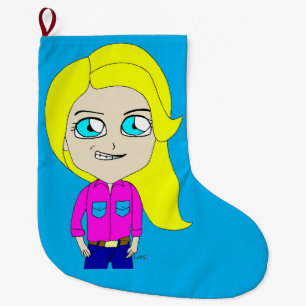 chibi grote kerstsok