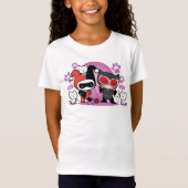 Chibi Harley Quinn en Chibi Catoman met katten T-shirt (Voorkant)