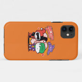 Chibi Harley Quinn en Chibi Joker Hearts Case-Mate iPhone Case (Achterkant (horizontaal))