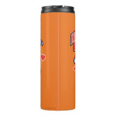 Chibi Harley Quinn en Chibi Joker Hearts Thermosbeker (Achterkant)