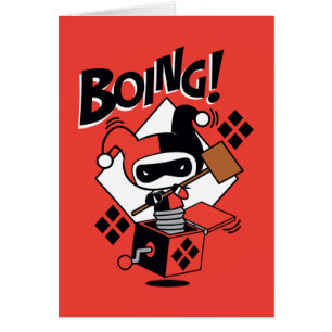 Chibi Harley-Quinn-In-A-Box met Hammer