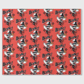 Chibi Harley-Quinn-In-A-Box met Hammer Cadeaupapier (Vlak)