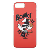 Chibi Harley-Quinn-In-A-Box met Hammer Case-Mate iPhone Case (Achterkant)