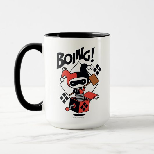 Chibi Harley-Quinn-In-A-Box met Hammer Mok (Links)