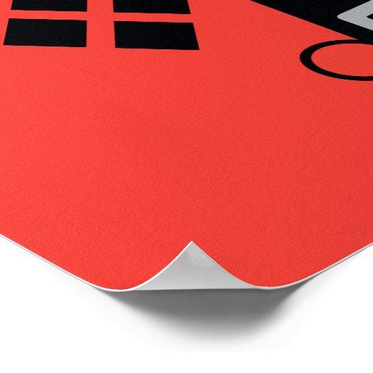 Chibi Harley-Quinn-In-A-Box met Hammer Poster (Hoek)