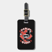 Chibi Harley Quinn Splits Bagagelabel (Voorkant verticaal)