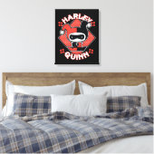 Chibi Harley Quinn Splits Canvas Afdruk (Insitu (Slaapkamer))