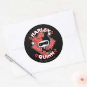 Chibi Harley Quinn Splits Ronde Sticker (Envelop)