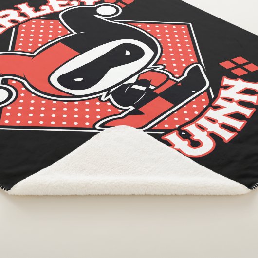 Chibi Harley Quinn Splits Sherpa Deken (3/4)