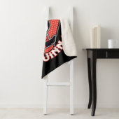 Chibi Harley Quinn Splits Sherpa Deken (In situ)