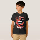 Chibi Harley Quinn Splits T-shirt (Voorkant volledig)