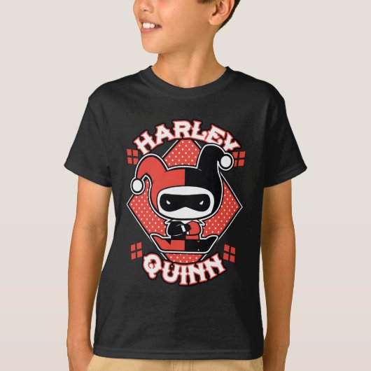 Chibi Harley Quinn Splits T-shirt (Voorkant)