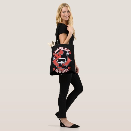 Chibi Harley Quinn Splits Tote Bag (Op model)