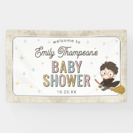 Chibi Harry Potter Baby Toverfeestje Spandoek
