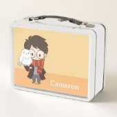 Chibi HARRY POTTER™ & Hedwig (Achterkant)