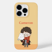 Chibi HARRY POTTER™ & Hedwig Case-Mate iPhone Case (Achterkant)
