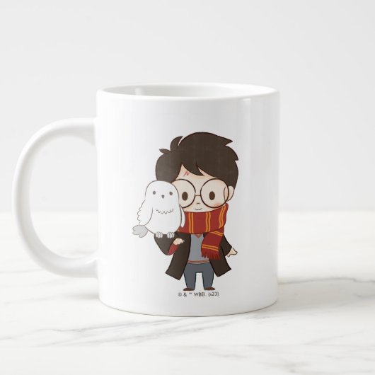 Chibi HARRY POTTER™ & Hedwig Grote Koffiekop (Links)