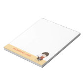 Chibi HARRY POTTER™ & Hedwig Notitieblok (Linkerzijde)