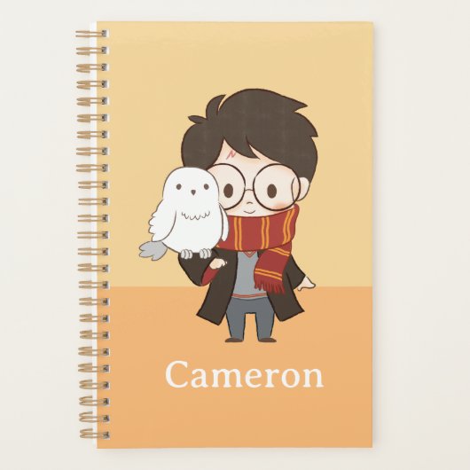 Chibi HARRY POTTER™ & Hedwig Planner (Voorkant)